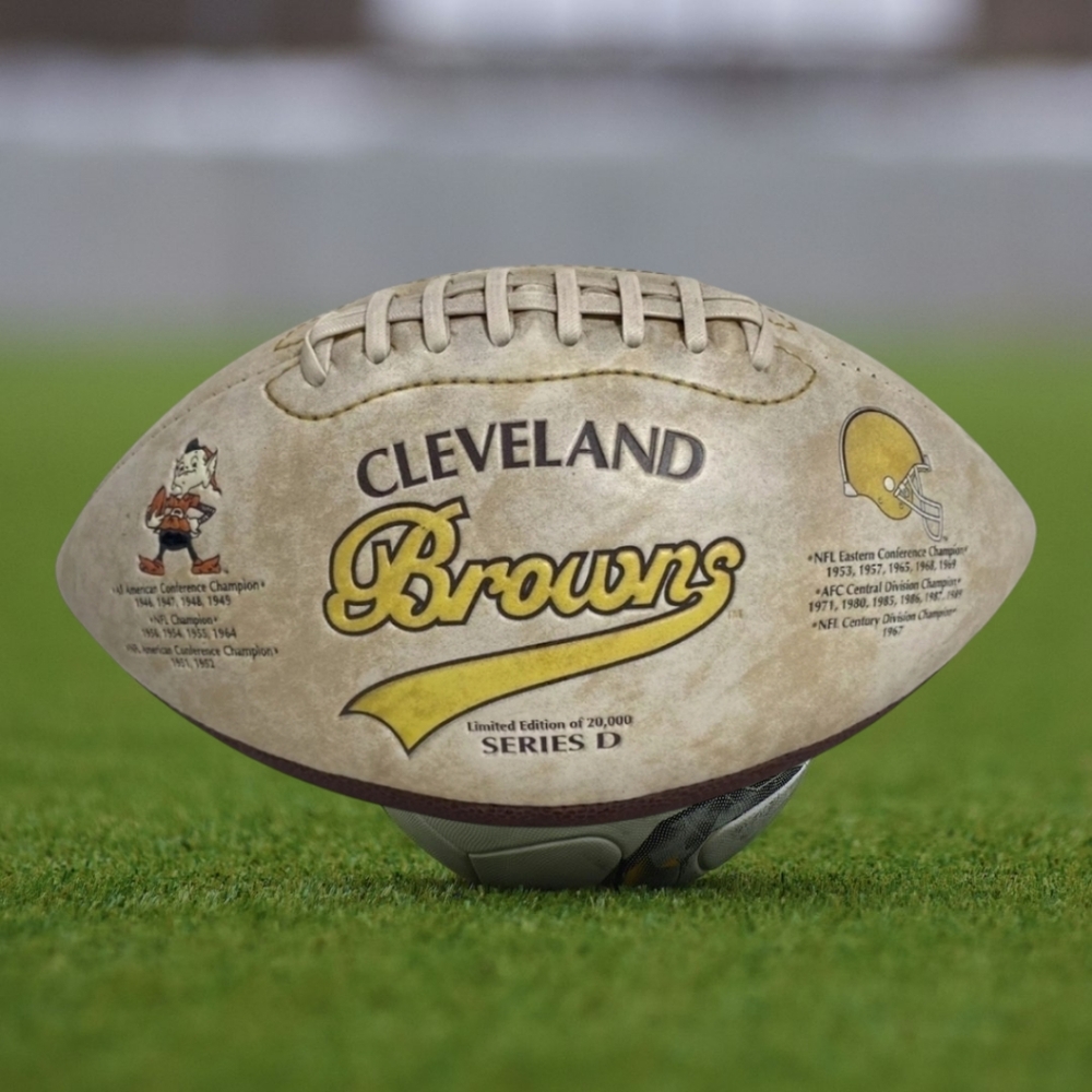 Cleveland Browns NFL Football Limited Edition Series D Collectible Vintage 1999